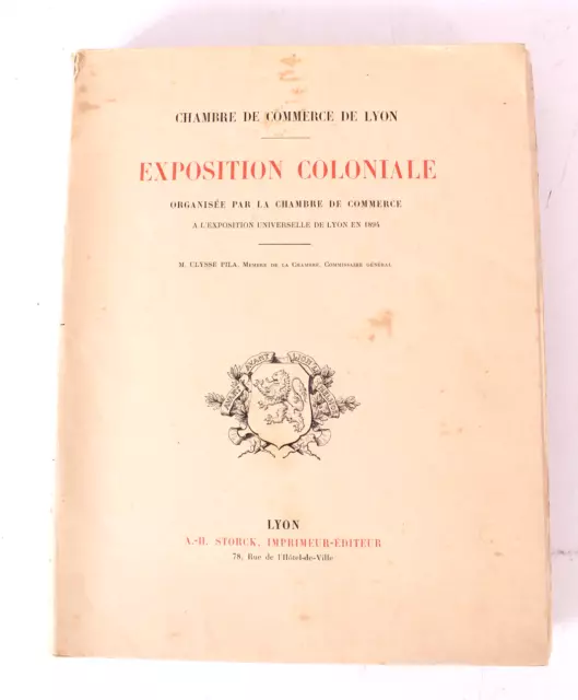 Exposition Coloniale à l'exposition universelle de Lyon en 1894 - Storck