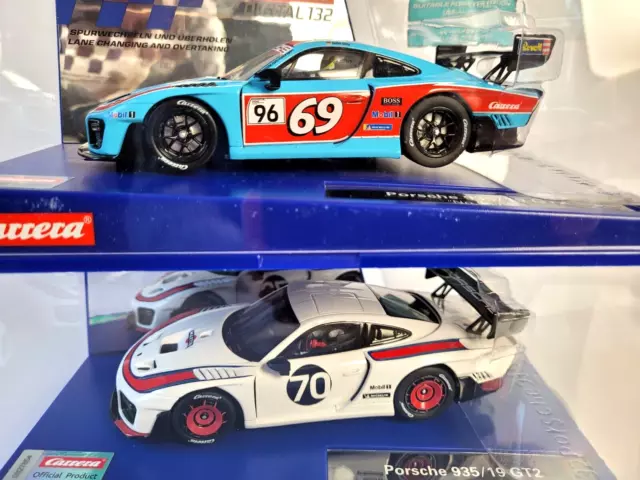 Carrera Digital 132 PORSCHE 935 GT2 DOPPELPACK 30921 & 3092 - OVP Versiegelt NEU