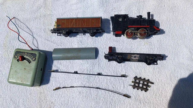 Petit Train Trix Western Germany - Modèle Réduit Miniature Original De Collection