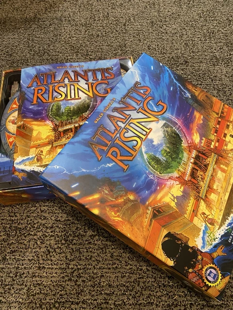 Promi Atlantis Rising ATLANTIS RISING, DELUXE Components, Promo Tiles, Extended Difficulty Ex ...