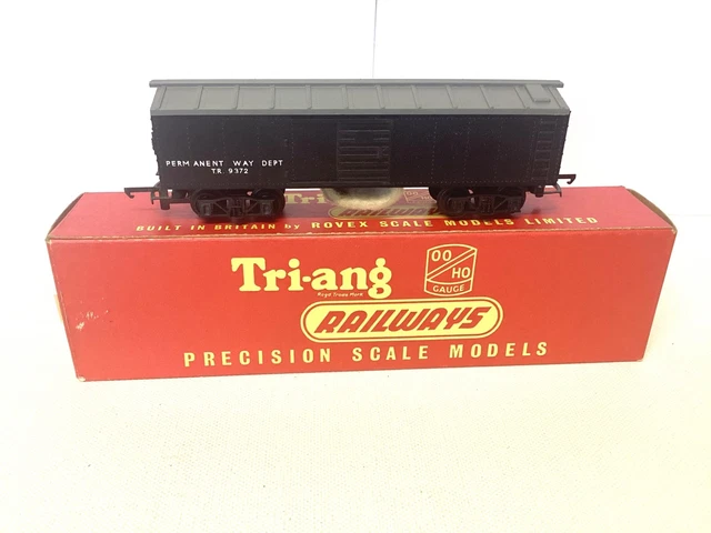 TRIANG RAILWAYS R344 Track Cleaning Wagon - Black - Excellent Condition ...