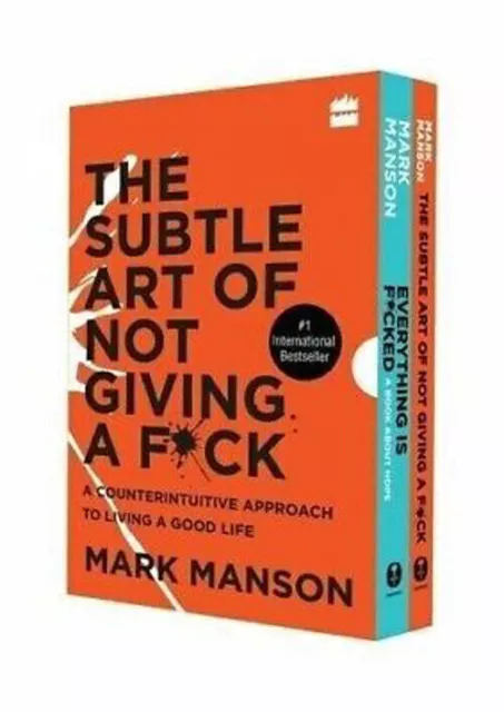 Mark Manson „The Subtle Art of Not Giving & Everything Is F*cked“,...