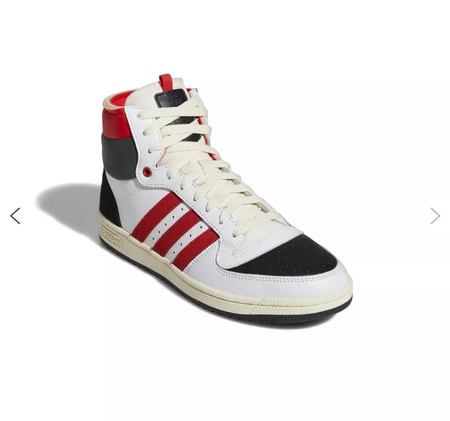 MENS ADIDAS TOP Ten RB Basketball Shoes Sneakers White Red Black Grey