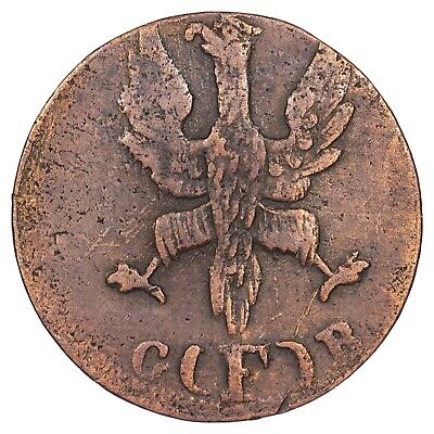 Monnaie Allemagne 1 heller 1821 Francfort sur le Main - Cuivre