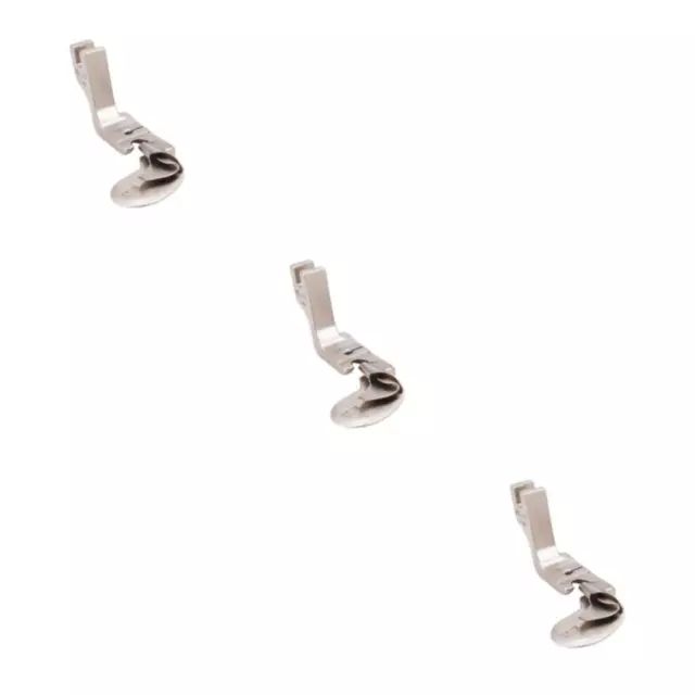 1/2/3 Premium Rolled Hem Presser Foot for All Sewing Machines 3/4/5/6mm