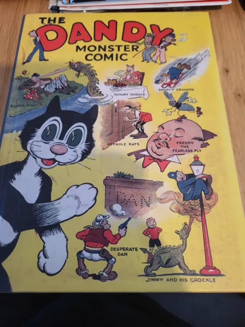 Facsimile  Dandy Monster  Comic  Book