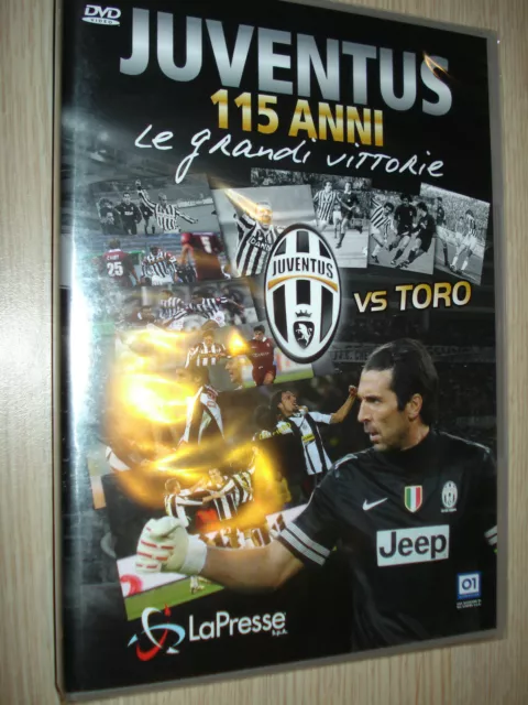 DVD Oficial 115 Años Por Historia El Grandi Gana FC Juventus Vs Toro Torino