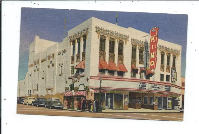 Postcard Post Card Albuquerque New mexico NM N M Kimo Theatre