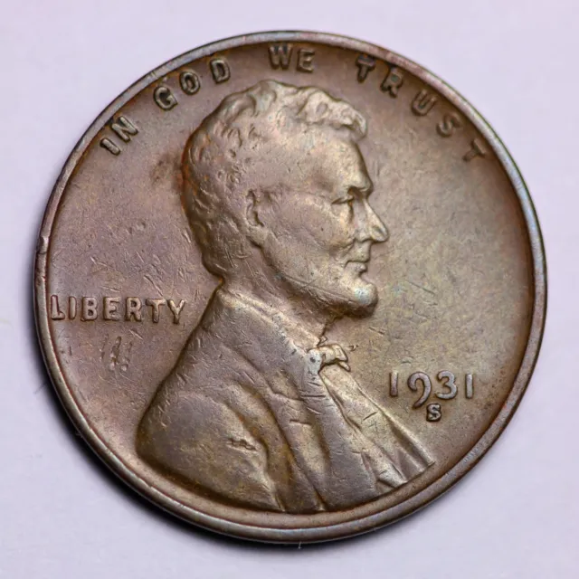 1931-S Lincoln Wheat Cent Penny LOWEST PRICES ON THE BAY!  FREE SHIPPING!