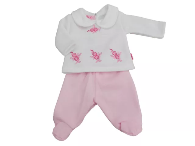 Nuovo con Etichetta Prematuro Baby Ragazze 2 Pezzi Fiore Completo Top Pantaloni