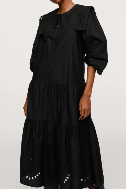 Superbe Jupe Longue Rouge En Coton De Chez Mango - Taille M, Neuve Avec étiquettes !