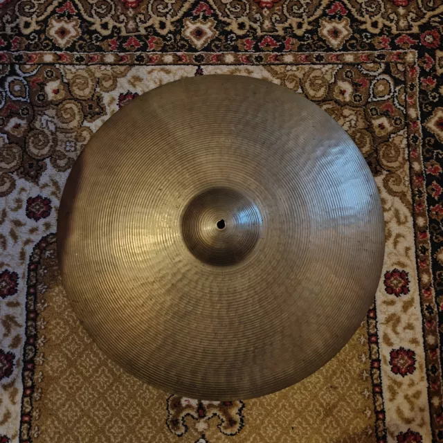 Vintage Paiste Formula 602 Ride 20" Late Sixties To Early Seventies