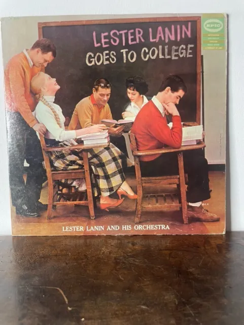 LESTER LANIN AND HIS ORCHESTRA Goes To College 1958 - Epic LN 3474