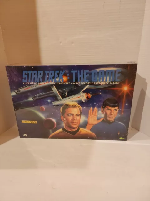 Star Trek: The Game Collector's Edition Logic & Trivia 1992 -Factory Sealed B2