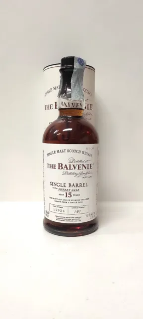 The Balvenie 15 years old Sherry  Cask 47.8% vol 70 cl  con box