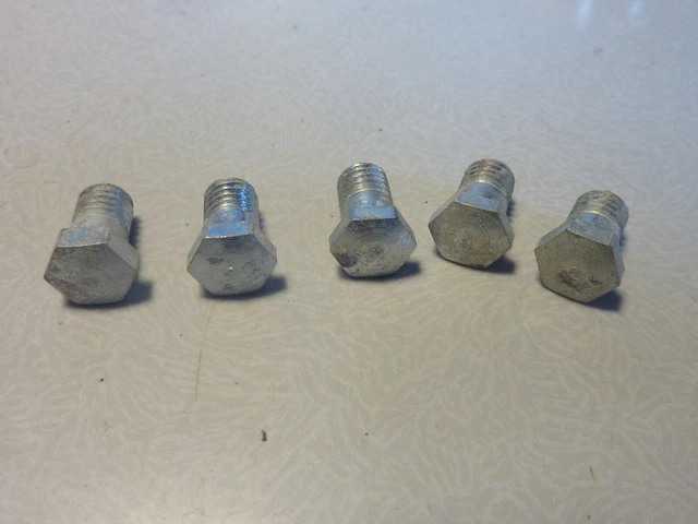 Lot De 8 Vis M5x0,75 Pour Cadre Vélo Ancien, Randonneuse, Peugeot, NOS