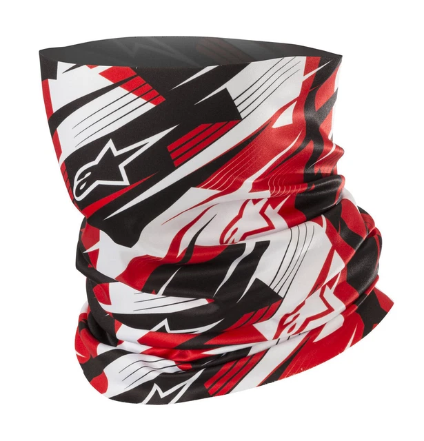Alpinestars scialle sfocato (nero/rosso, taglia unica)