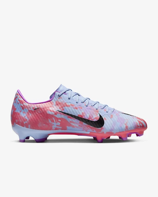 Scarpe Calcio Nike Vapor zoom 15 academy uomo blu fucsia calcetto scarpini cr7