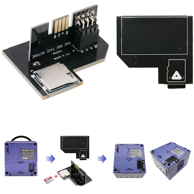 Adattatore NGC SD2SP2 PRO, lettore di schede SD Boot Italia