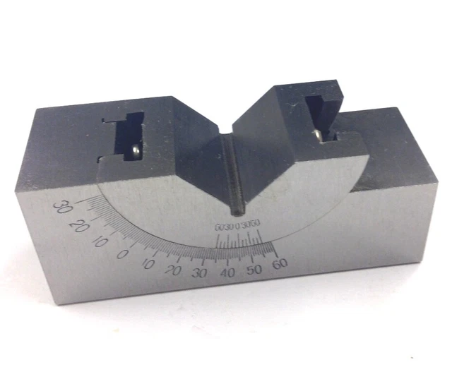 1 3/16 X 1-13/16 X 4" 0-60 Degree Precision Angle Block (3402-0011)