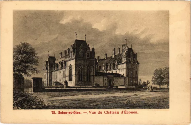 CPA Ecouen vue du Chateau d'Ecouen (1317624)