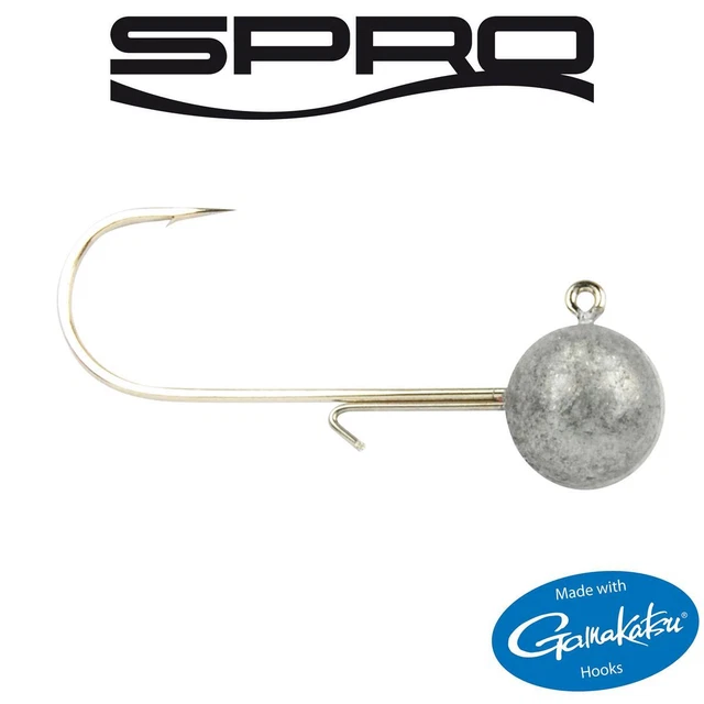 Spro Round Jighead 22 | Jigkopf Gamakatsu Haken Bleikopf Jig Head Jigkopfhaken