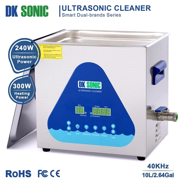 Dk Sonic Professional Ultrasonic Cleaner 40Khz 10L 240W Dk-1000S