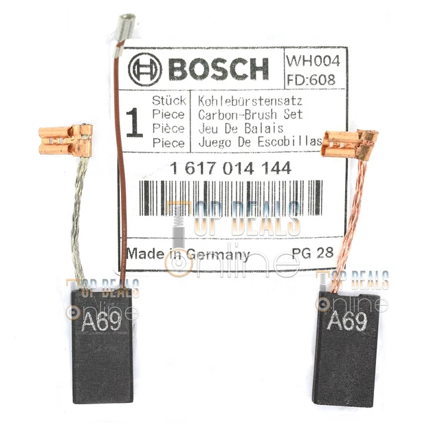 GENUINE BOSCH CARBON Brushes for GBH 5-40 DCE GSH 5-CE GSH 5 E GBH 5-40 ...