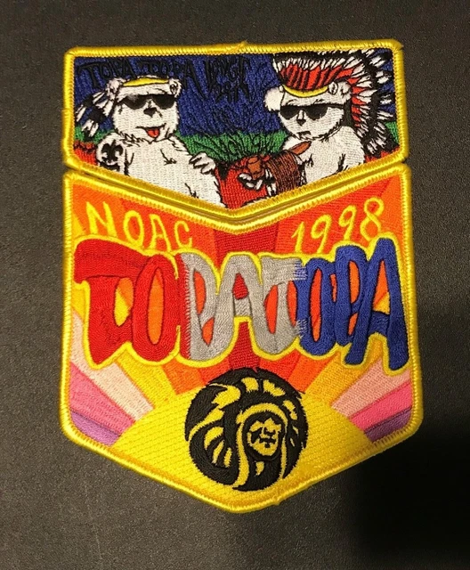 BSA, Lodge 291 Topa Topa 1998 NOAC Two Piece OA flap set