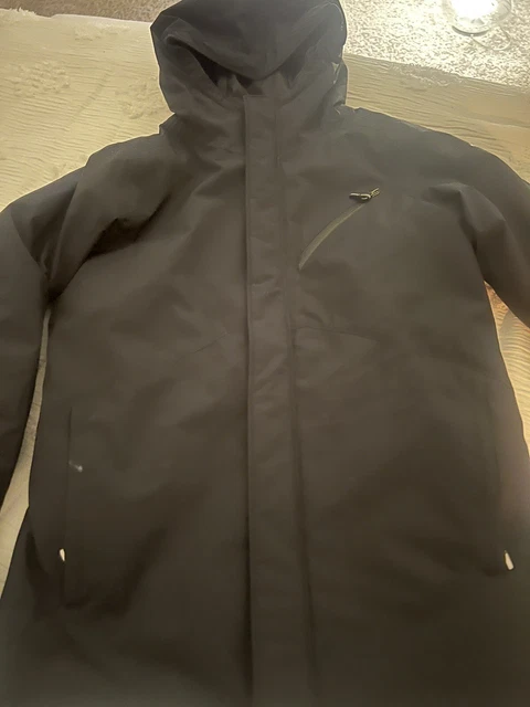 Columbia Youth Winter Ski Jacket Size Medium 10/12 Black