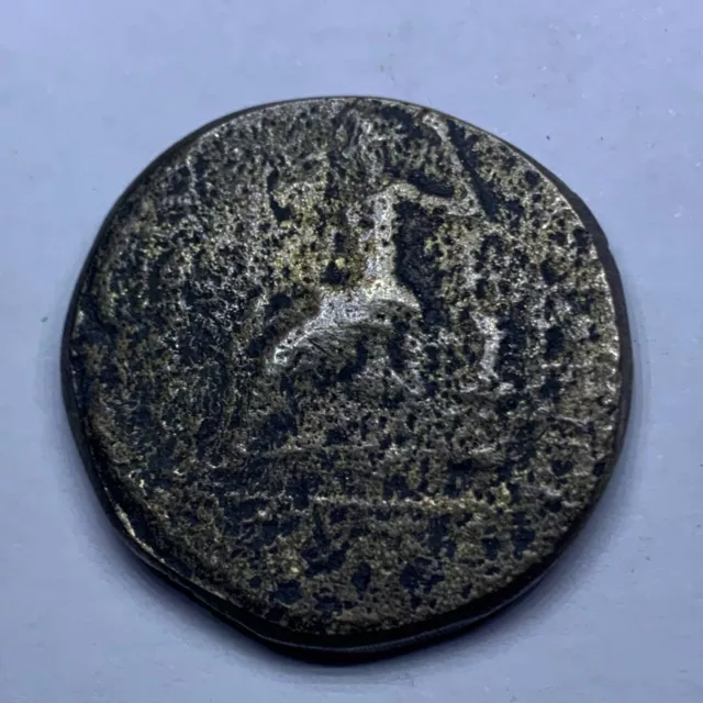 Marcus Aurelius Av Aureus Tetradrachm Ancient Greek Silvered Coin Circa 161-180