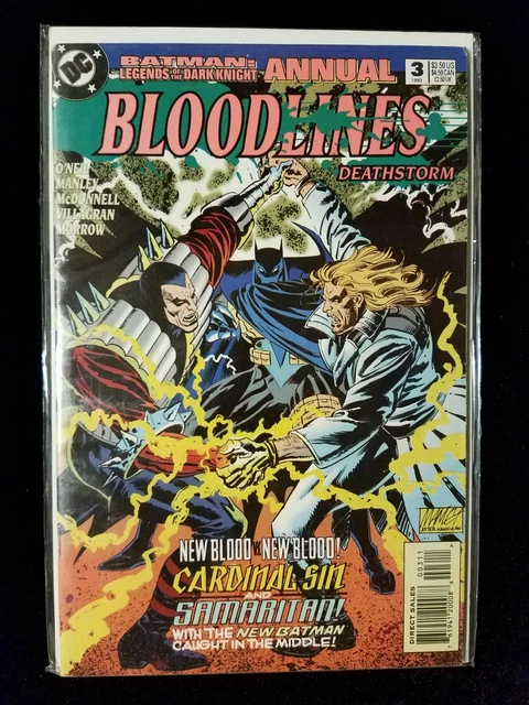 BATMAN: LEGENDS OF THE DARK KNIGHT Annual Comic #3 (Nov 1993, DC) 6.5 FN+