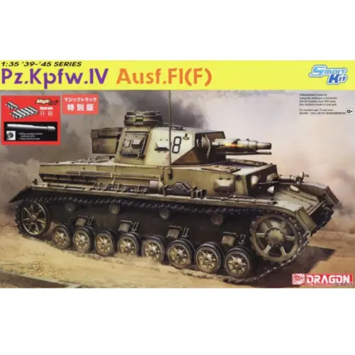 PZ KPFW IV AUSF F-1 SMART 1939-45 KIT 1:35 Dragon Kit Mezzi Militari Die Cast