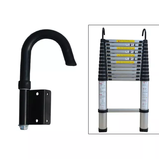Hook Brackets for Extendable Ladders, Heavy Duty Telescopic Divider