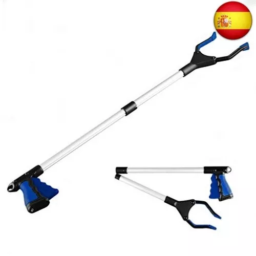 Pinza Larga,82cm Alcanzar Objetos Herramienta de Captura Plegable, Brazo Más