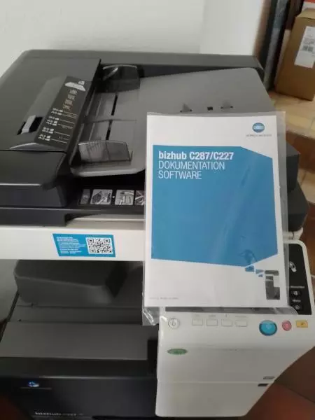 KONICA MINOLTA bizhub C227, Drucker Kopierer Scanner, LAN USB,  inkl. Garantie .