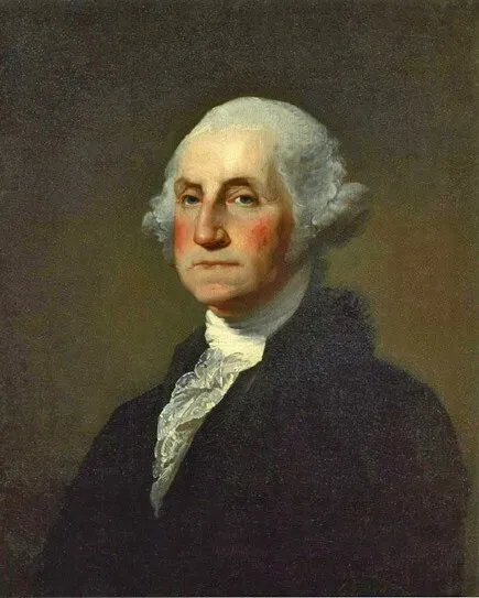 1st President GEORGE WASHINGTON Glossy 8x10 Photo Political Print 1796 Poster