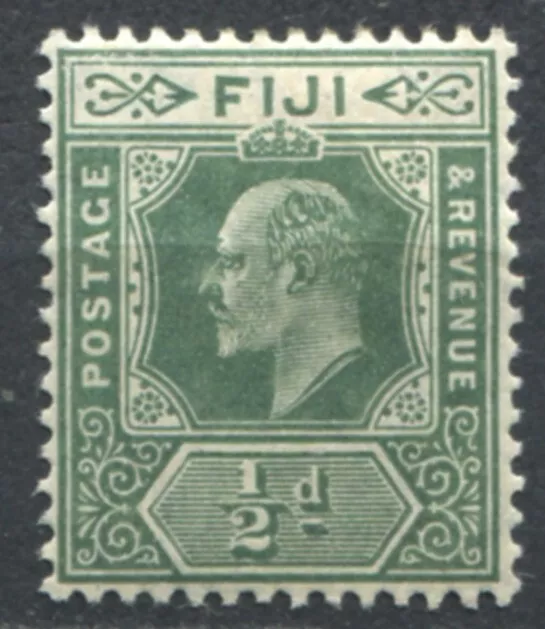 Fiji 1906-1912 • Edward VII • Gb# 118 • ½ d. • MLH OG VF (S-109)