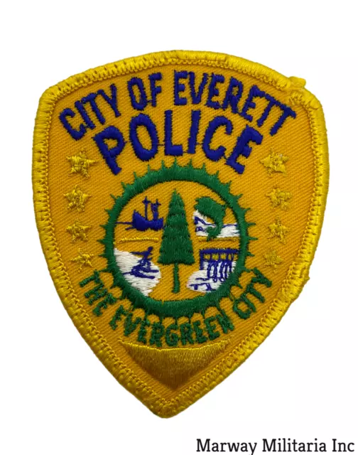 Obsolete City of Everett Washington Police Patch (R660)