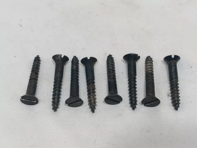 Antique Singer Treadle Sewing Machine 6 Drawer Cabinet Screws 1909 Lot Of 8