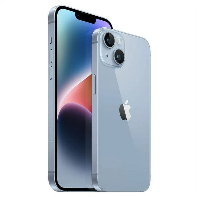 Apple iPhone 14 Plus ブルー Apple iPhone 14 Plus, 128GB, Blue - Unlocked (Renewed