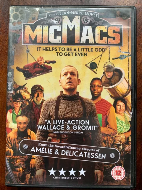 Micmacs DVD 2009 Francese Cult Film Classico Da Jean-Pierre Jeunet