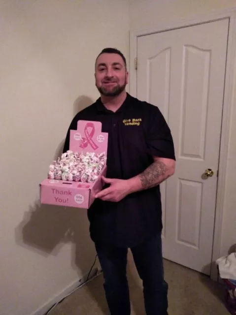 1 New Vending Route Display Honor Boxes Sell Candy& Lollipops Holds 80 Pops 1 New Vending Route Display Honor Boxes Sell Candy& Lollipops Holds 80 Pops