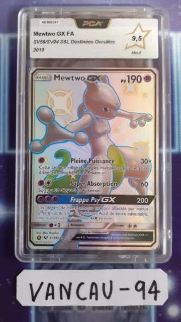 Acheter - Carte Pokémon Mewtwo GX 72/73 - SGS Grading 9 – ludijeux