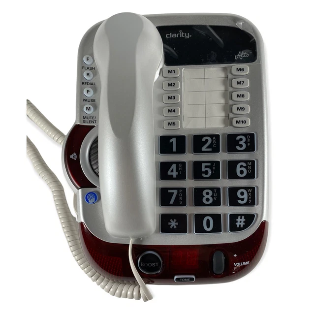 Clarity Alto 54005.001 Digital Extra Loud Big Button Speakerphone