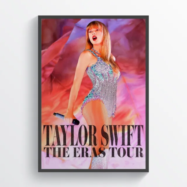 Taylor Swift The Eras Tour 2023 Poster Wall Art Music A5 A4 A3 A2