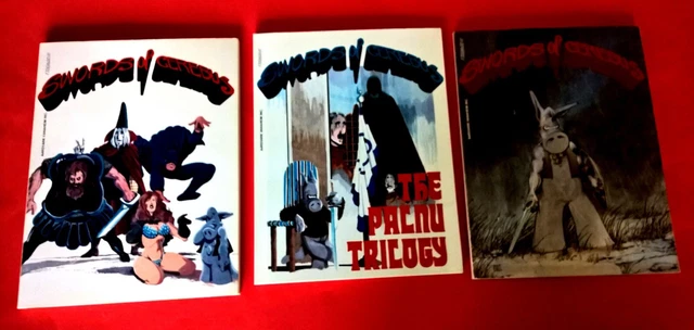 Swords of Cerebus TPB #3 #4 #5 Dave Sim LOT 3 Aardvark-Vanaheim