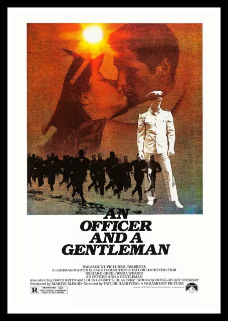 An Officer And A Gentleman Movie Poster Print & Unframed Canvas Prints