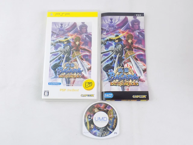 Playstation Portable PSP - Sengoku Basara : Battle Heroes - JAPAN - Free Postage