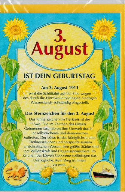Geburtstagskarte Zum 3. Geburtstag Von Chuck's Card-O-Rama – Premium-Karte Mit Umschlag & Süßem Bienen-Design